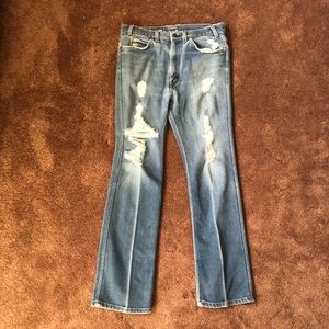 Levi's 517 Vintage Men's Jeans USA Measured 32x31